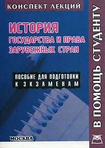 История государства и права зарубежных стран (м) Конспект лекций Желудков