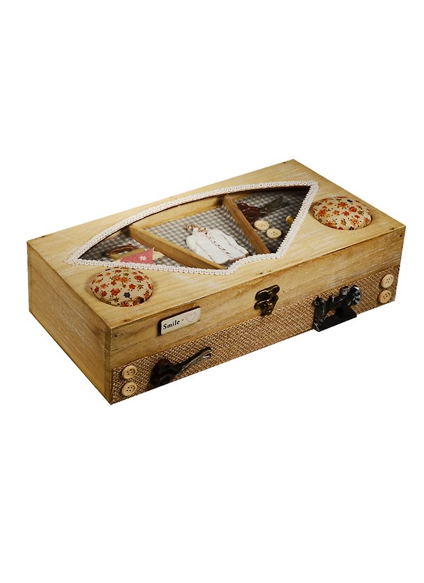 Шкатулка для рукоделия Прованс (29х14,5х8см) (222-100) 2519336 — 1