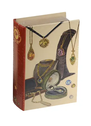 Шкатулка-книга сейф МДФ Подвески (39519) (17х11х5) 2519392