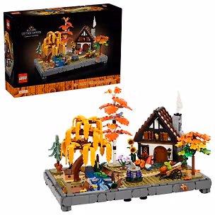 11372 Конструктор LEGO Icons Осенний коттедж с садом, 1102 деталей, возраст 18+ 3181291