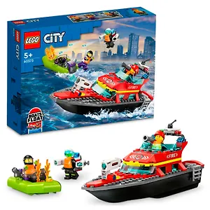 LEGO City: Пожарная спасательная лодка, 144 детали (60373)