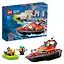LEGO City: Пожарная спасательная лодка, 144 детали (60373) — 3126510 — 1