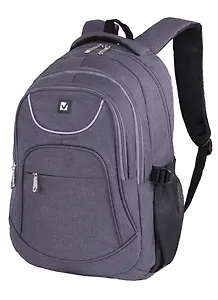 Рюкзак BRAUBERG "Осень" серый, 30 литров, 3 отделения, 46 х 31 х 18 см