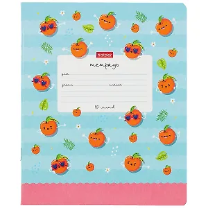 Тетрадь в клетку Hatber, "Привет, лето!", 18 листов, в ассортименте