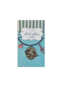 Кулоны в асс.1 овальный с 2 птичками (QA 3028) (14021150) (упаковка)