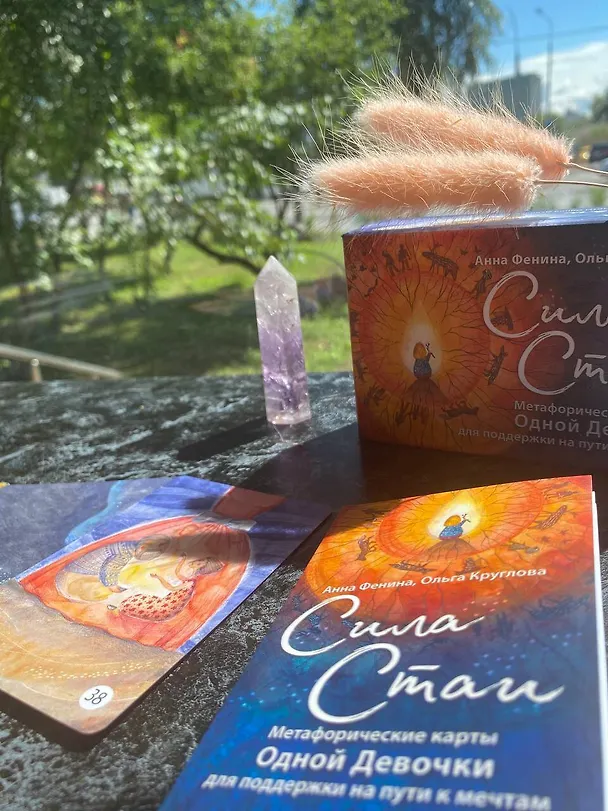 Книга Сила стаи. Метафорические карты одной девочки для поддержки на пути к мечтам (Анна Фенина, Ольга Круглова) — 13