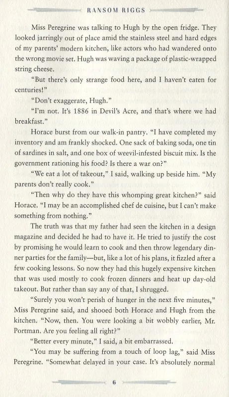 Книга A Map of Days (Ransom Riggs) — 4