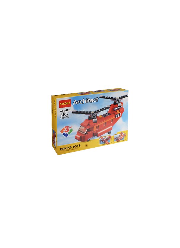 Конструктор Architect 3в1 Red Rotors (3107) (11098601) (145 дет.) (8+) (коробка) 2477048 — 1