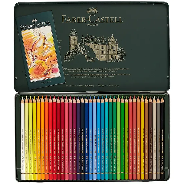 Цветные карандаши «Polychromos», Faber-Castell, 36 цветов 219432 — 2