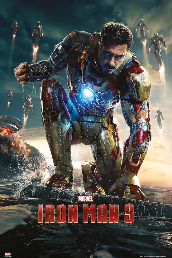 Постер Железный человек 3 Ironman 3 (FP3005) (61х91) 2374386 — 1