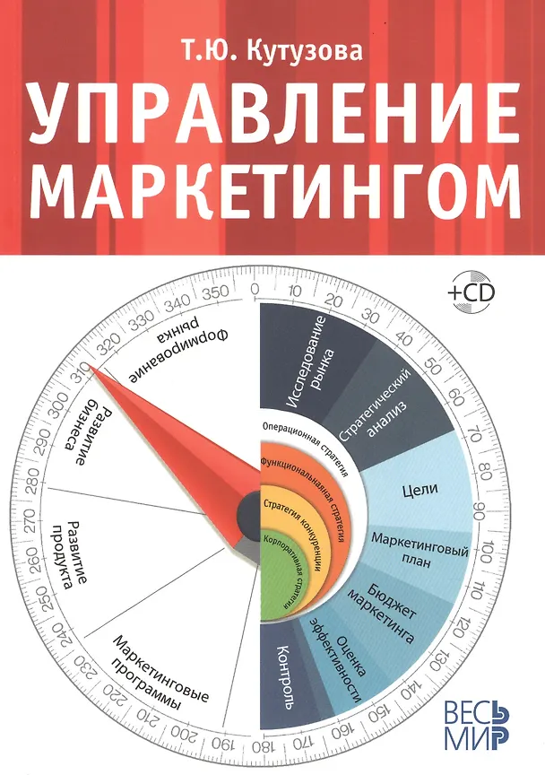 Книга Управление маркетингом + CD (Т.В. Кутузова) — 1