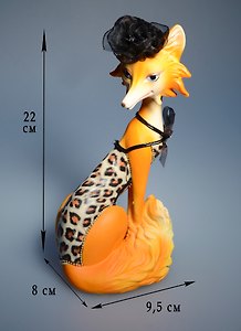 Фигурка Лисица 22см (174-336)