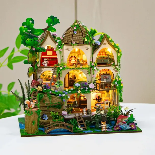 Mini house DIY. Лесной теремок 3126685 — 3