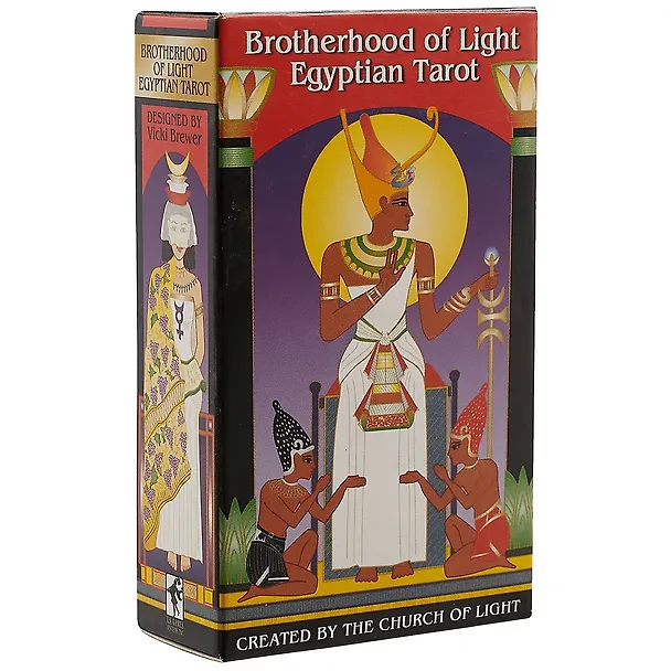 Книга Таро «Brotherhood of Light Egyptian» () — 1