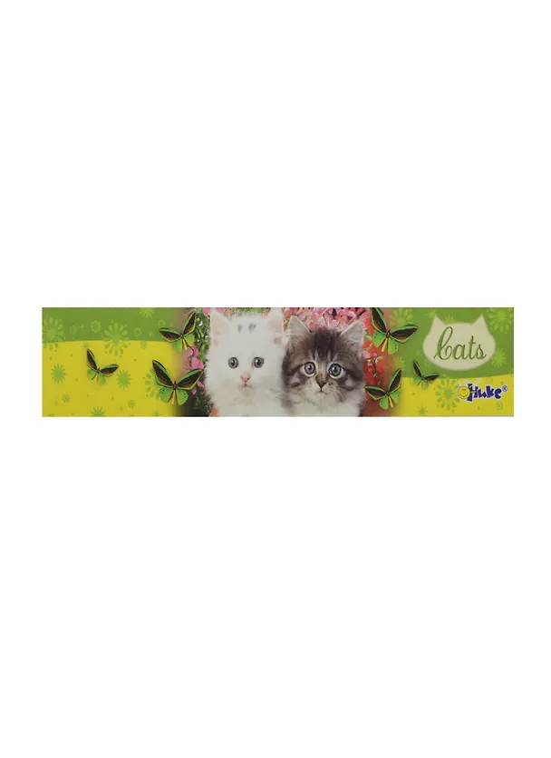 Закладка пластиковая "Котята" 42*216мм, Оникс  237276 — 1