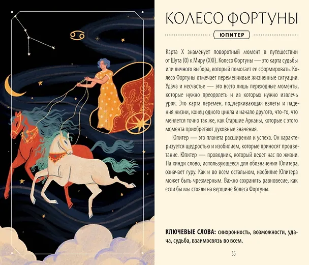 Книга Астрологическое таро. Созвездия и планеты для самопознания (Чечилия Латтари, Ана Чавес) — 11