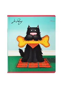 Тетрадь в клетку Unnika, "Jo Parry's collection. Домашние любимцы", 48 листов, в ассортименте