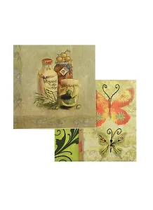 Набор салфеток для декупажа Бабочки 7.1 (AY-1340/AY-1657) (упаковка)