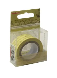 Бумажная клейкая лента с принтом Письмена (SCB490029) (15мм х 8м) (упаковка)