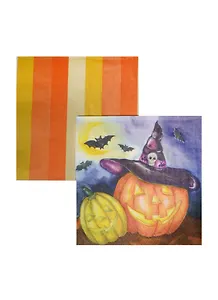 Набор салфеток для декупажа Волшебная шляпа/Лили, оранжевый (3215-7233/1210-14002) (10/9000024
