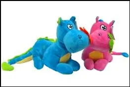 Мягкая игрушка Плюшевый динозавр с цветком (60см) (1/30) (1159362) 2272530