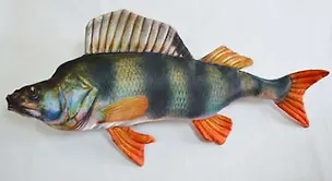 Игрушка, Подушка-игрушка Окунь речной 73*10*22см 322254