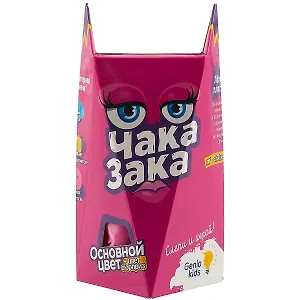 Пластилин Genio Kids, Чака Зака, легкий для детской лепки 35 г, розовый