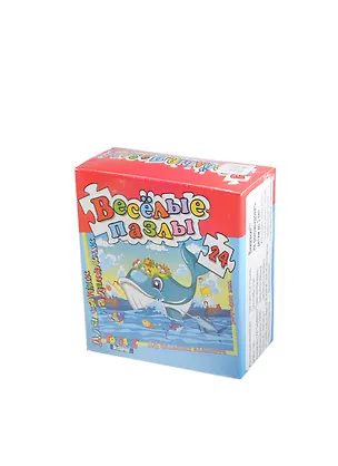 Веселые пазлы 24 эл. Кит (00904) (300х420мм) (3+) (коробка) 2414524