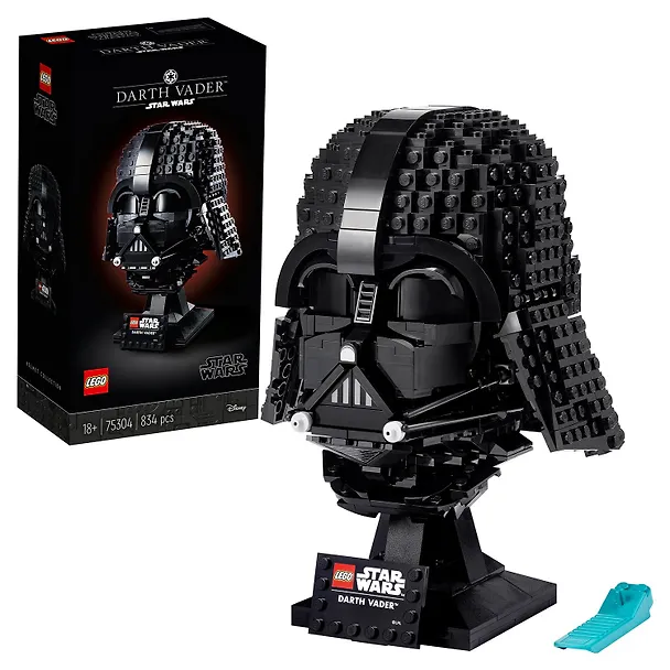 LEGO Star Wars: Шлем Дарта Вейдера, 834 детали (75304) 3126525 — 1