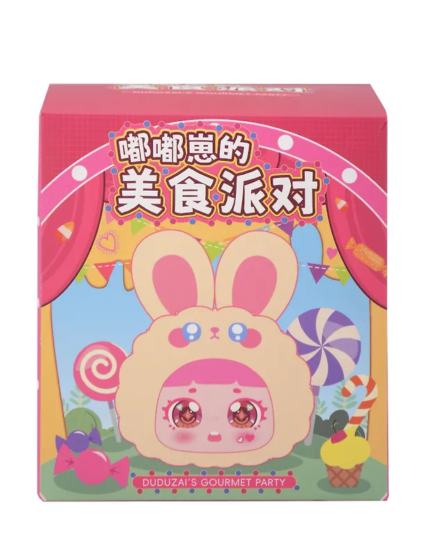 Брелок Девочка с ушками (Лицо) (13см) (плюш,пластик) (Blind Box) (12-7655-202508-MR1032) 3126202 — 1