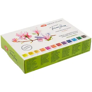 Краски акварельные 12цв художественные "Белые ночи" БОТАНИКА, в кюветах, ЗХК