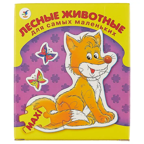 Maxi Пазл для самых маленьких, "Лесные животные" 8 пазлов 2268131 — 3