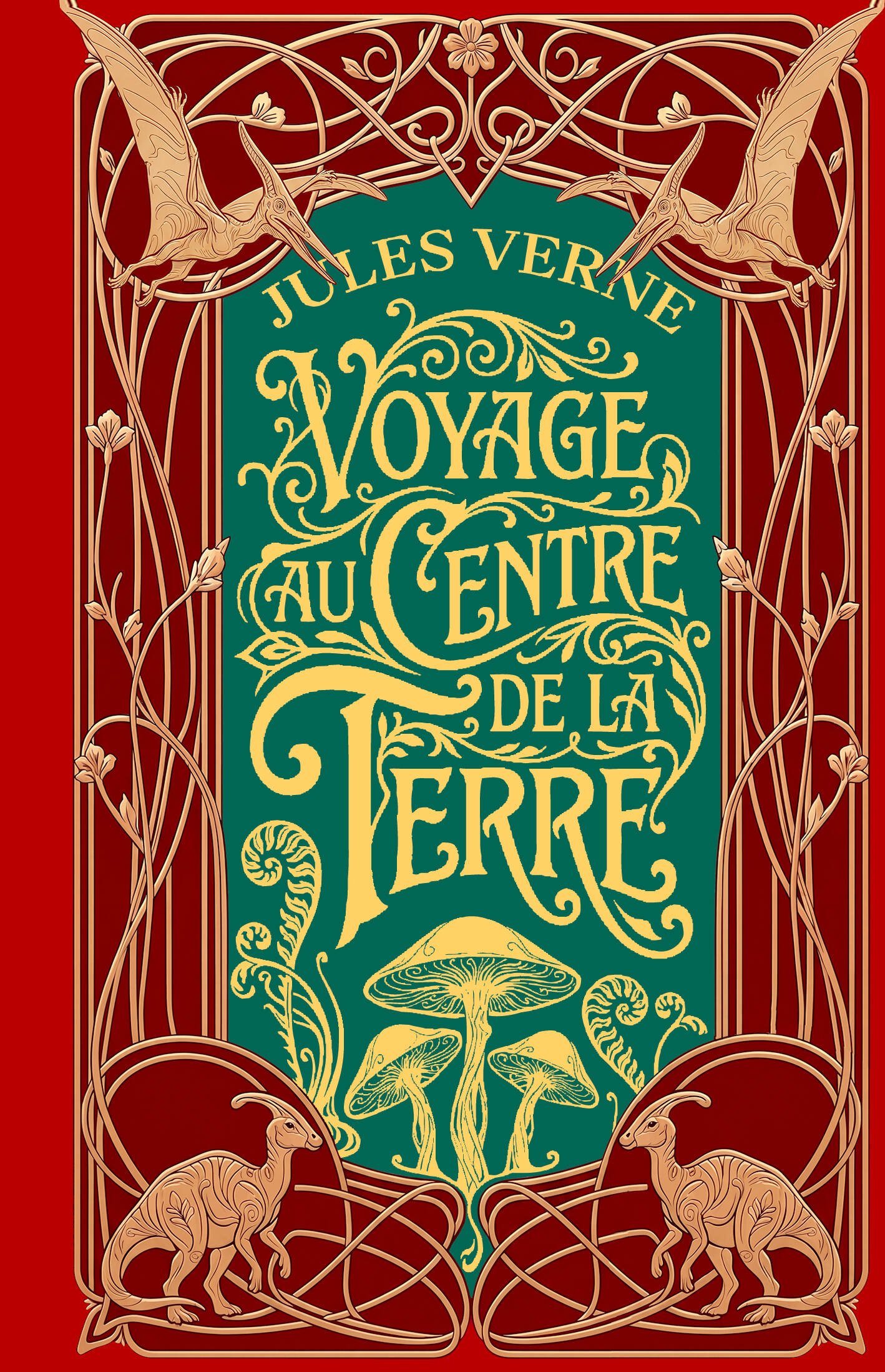 Жюль Габриэль Верн Voyage au centre de la Terre = Путешествие к центру Земли