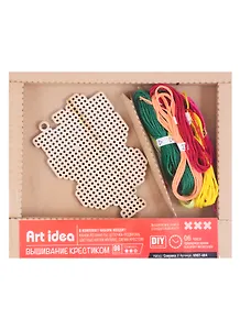 Набор для творчества Art idea Вышивание крестиком, Совушка (KRST-004)