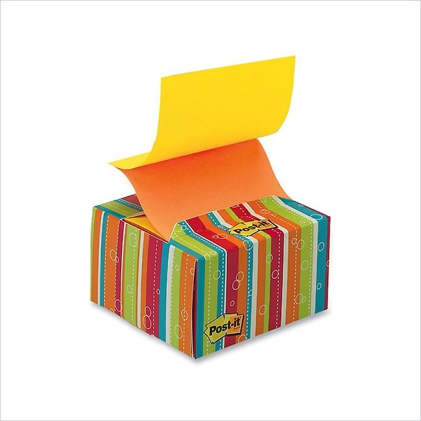 Блок бумаги 76*76 самоклеящийся Post-it 200л, "Мармелад", Z-сложение, вакуумн.держ., 3M 226433 — 1