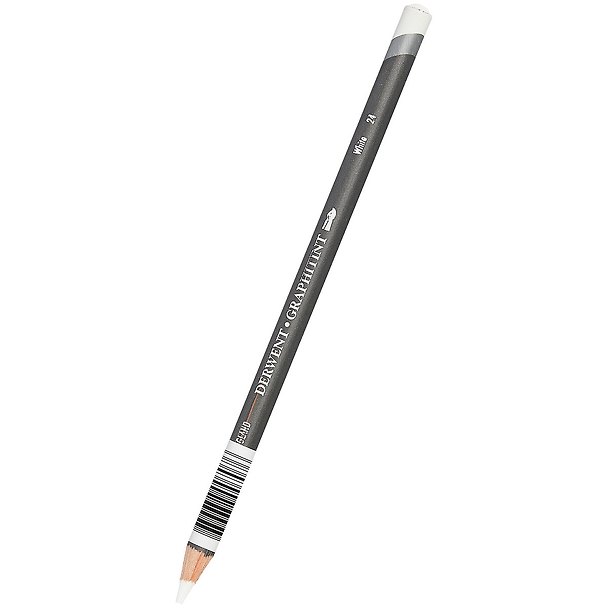 Карандаш акварельный «Graphitint» №24 белый, Derwent 262084 — 1