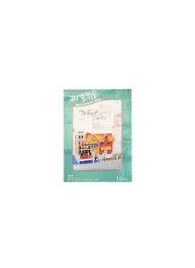 Конструктор 3D Здания Италия Whart (W3114h) (11069302) (19 дет.) (16,5х11,2х11,6см) (3+) (упак