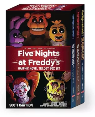 Five Nights at Freddys. Graphic Novel Trilogy Box Set (комплект из 3-х книг) — 3038409 — 1