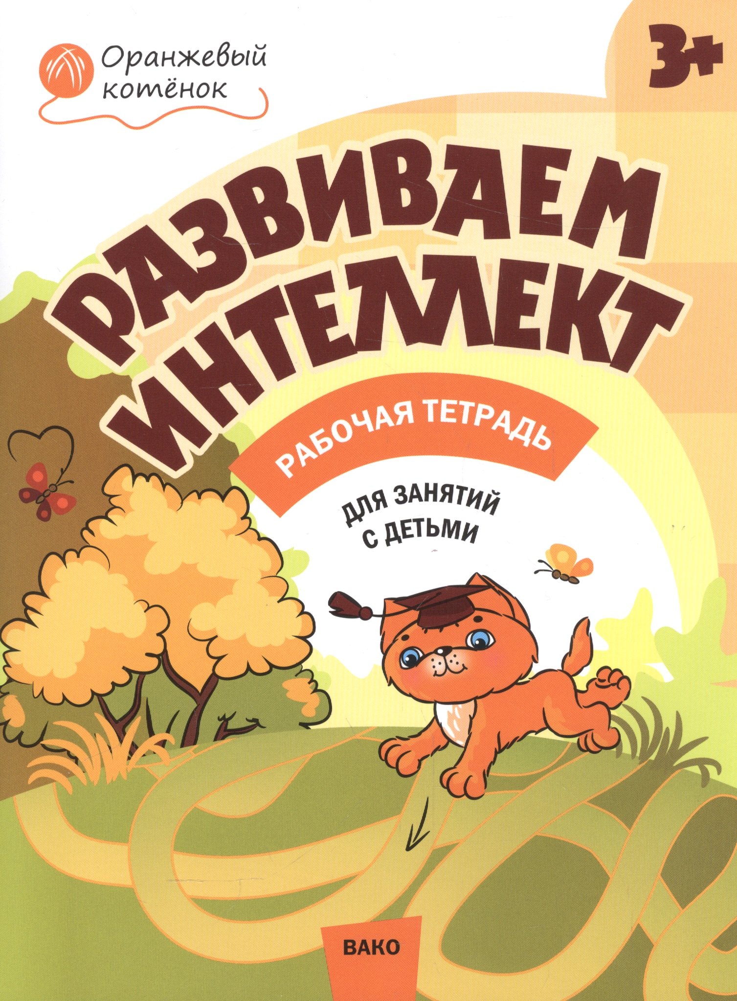 

Развиваем интеллект. Рабочая тетрадь 3+