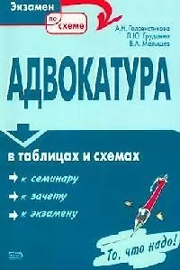 Адвокатура в таблицах и схемах: Учебное пособие