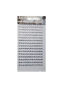 Стразы отдельные круглые крупные Say it in crystals (1461-3/2) (бел. горизонтальные)