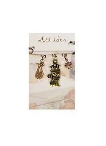 Кулоны в асс. 1 Подвеска Царица-кошка бронза (QA 4414) (14021185) (упаковка)