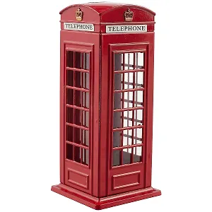 КопилкаТелефонная будка (металл) (11х5) (коробка)