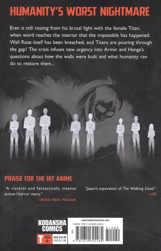 Книга Attack on Titan 9 (Hajime Isayama) — 2
