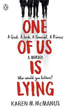 Книга One of us is lying (Karen M. McManus) Один из нас лжет (Карен М. Макманус) /Книги на английском языке ()