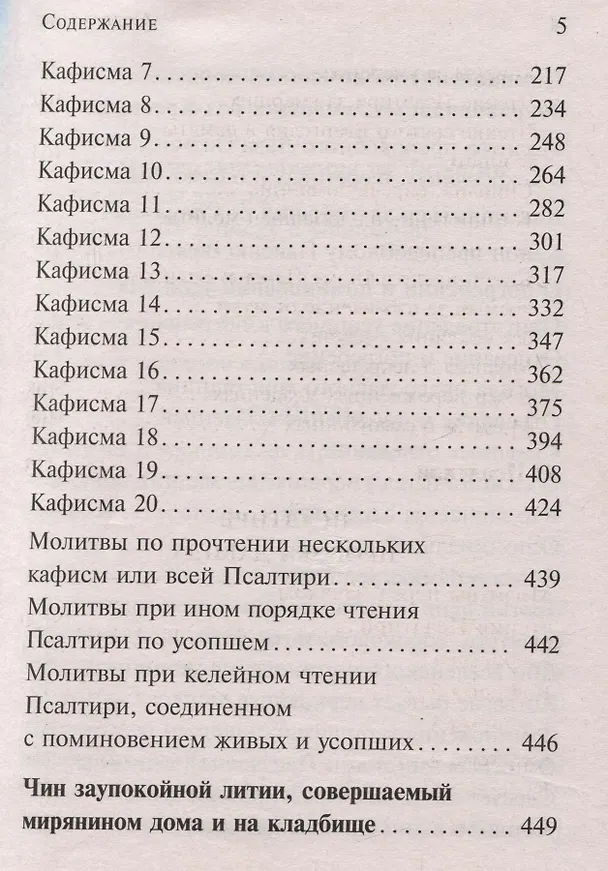 Книга Псалтирь, чтомая по усопшим. Каноны, молитвы, лития, панихида () — 4