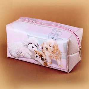 Сумочка для косметики (нейлон, ПВХ) (17х7,5х10) (29456)