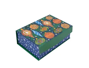 Коробка подарочная "Игрушки" 16,5*11,5*6см, Новый год, картон 3103297