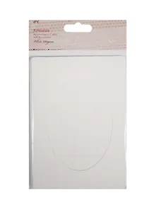 Набор для творчества Набор д/создания открыток с конвертом 4шт тиснение розы