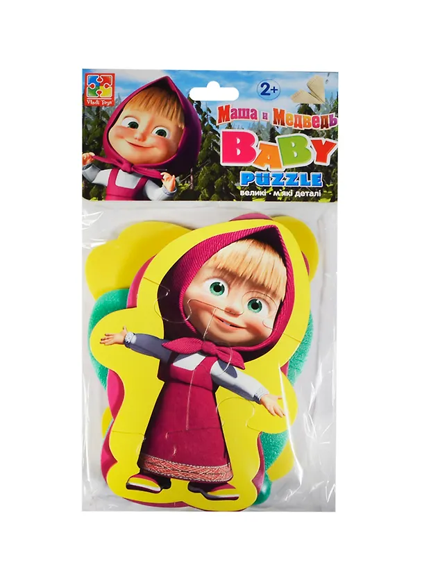 Мягкий пазл «Маша и Медведь Тигр», Vladi Toys 2419536 — 1